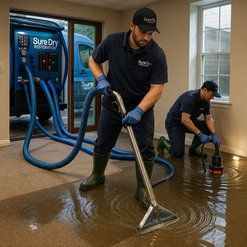 Water Extraction and Removal process in Lebanon, NJ
